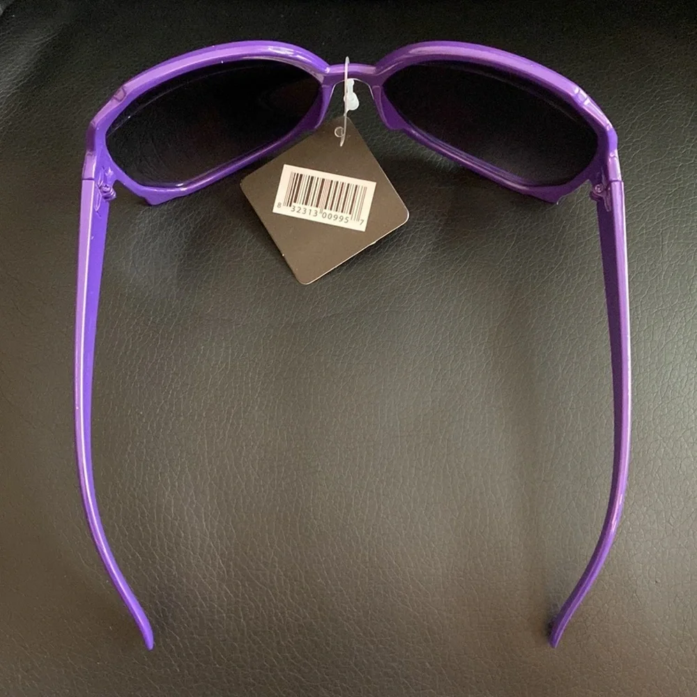 Fashion Sunglasses Oversized Purple Women
